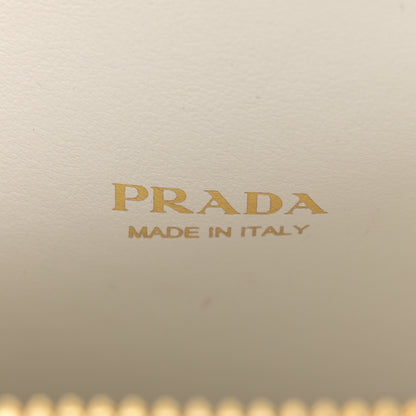 Prada Saffiano Mini Crossbody Bag White 6 of 10