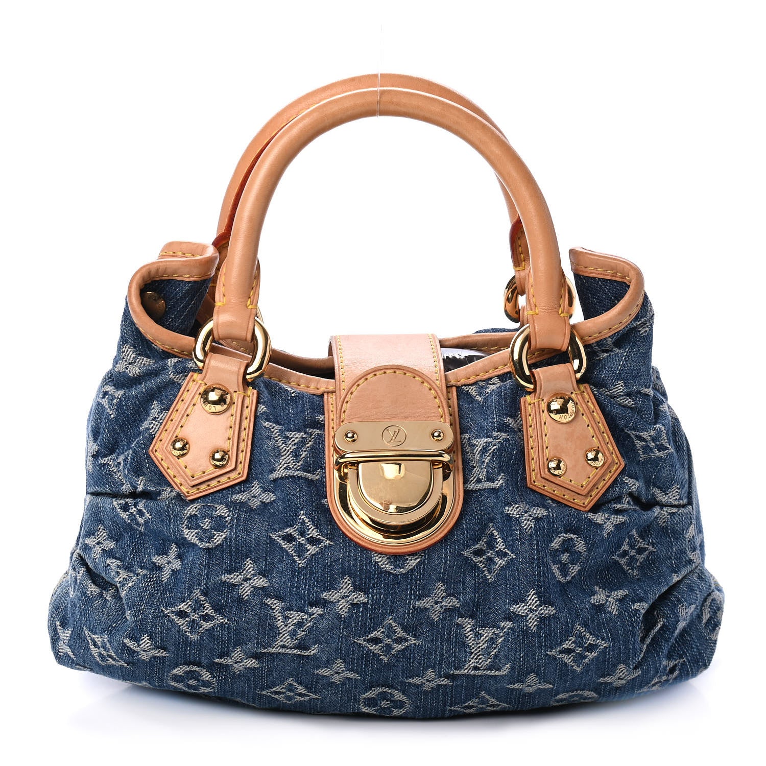 Louis Vuitton Monogram Denim Pleaty Blue 1 of 4