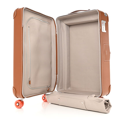 Hermes Canvas Taurillon Regate RMS Rolling Trolley Luggage Multicolor 5 of 8