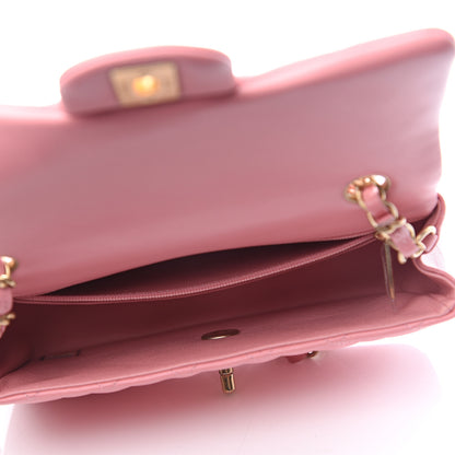 Chanel Lambskin Quilted Mini Rectangular Flap Pink 4 of 14