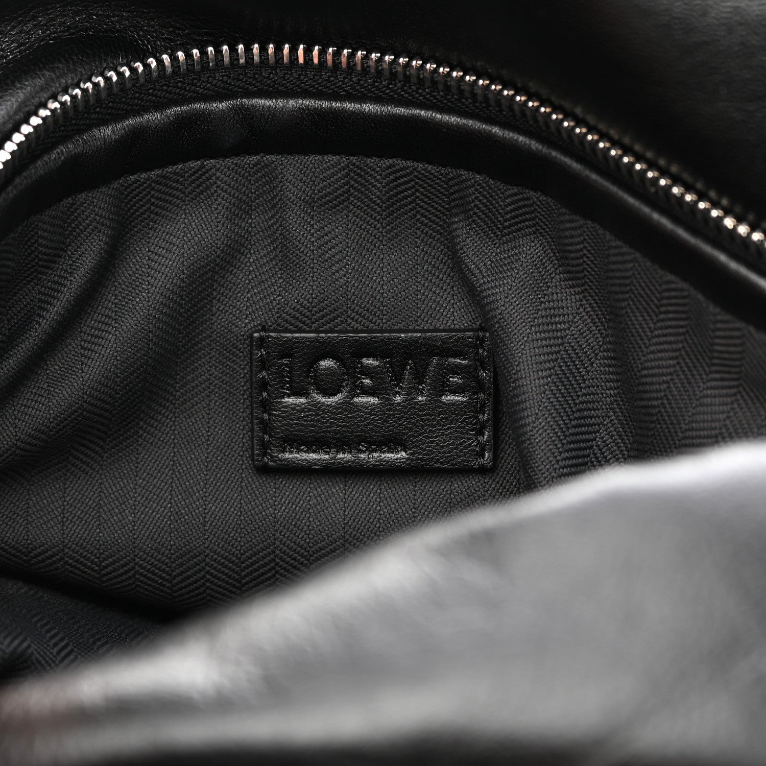 Loewe Shiny Nappa Puffer Puzzle Hobo Black 6 of 8