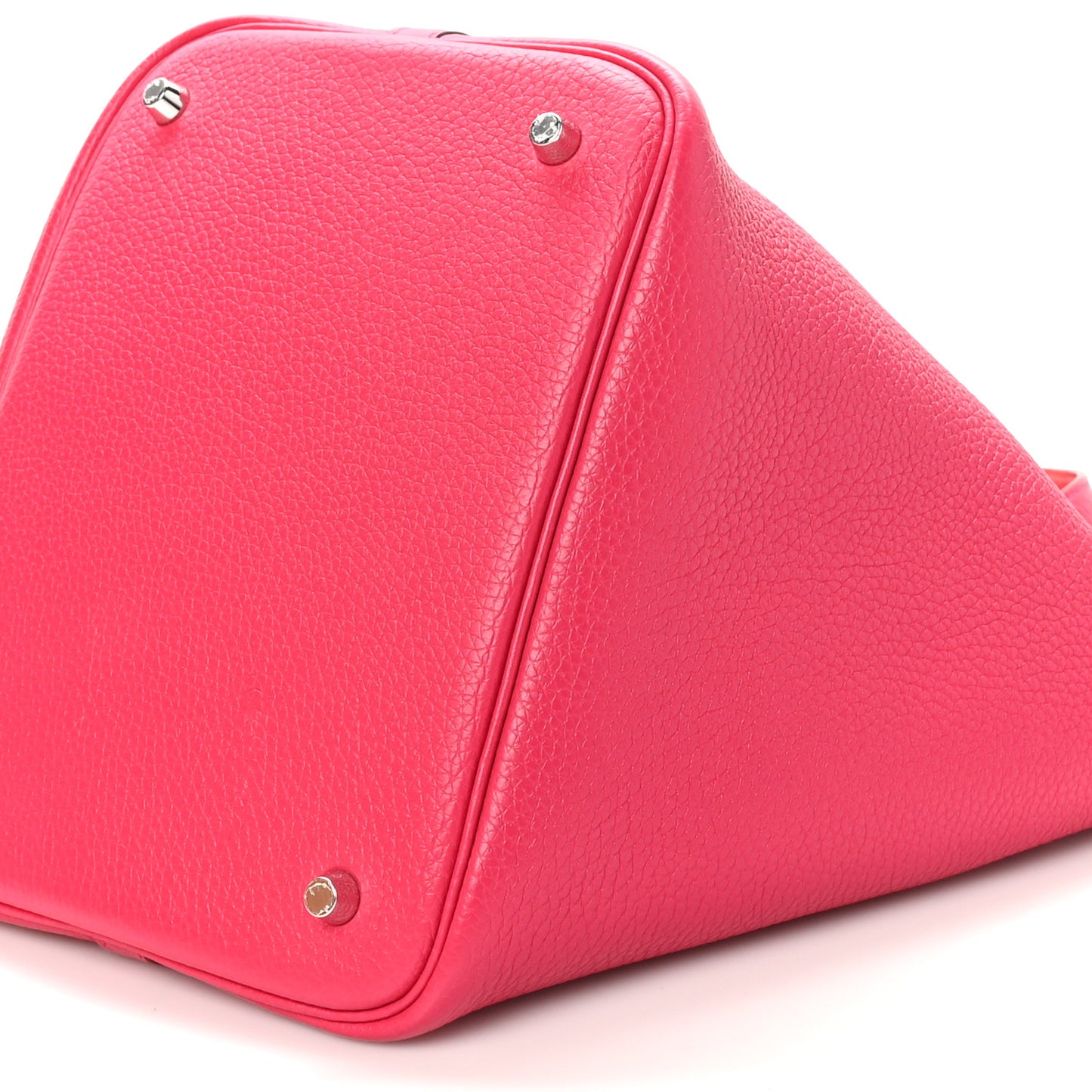 Taurillon Clemence Swift Eclat Picotin Lock 22 MM Rose Mexico Rouge De Coeur