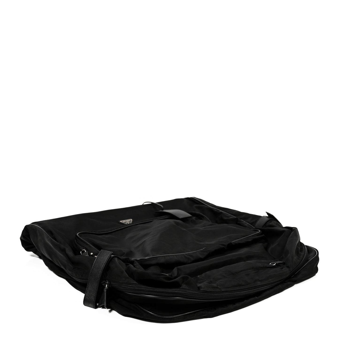 Tessuto Nylon Garment Bag Black