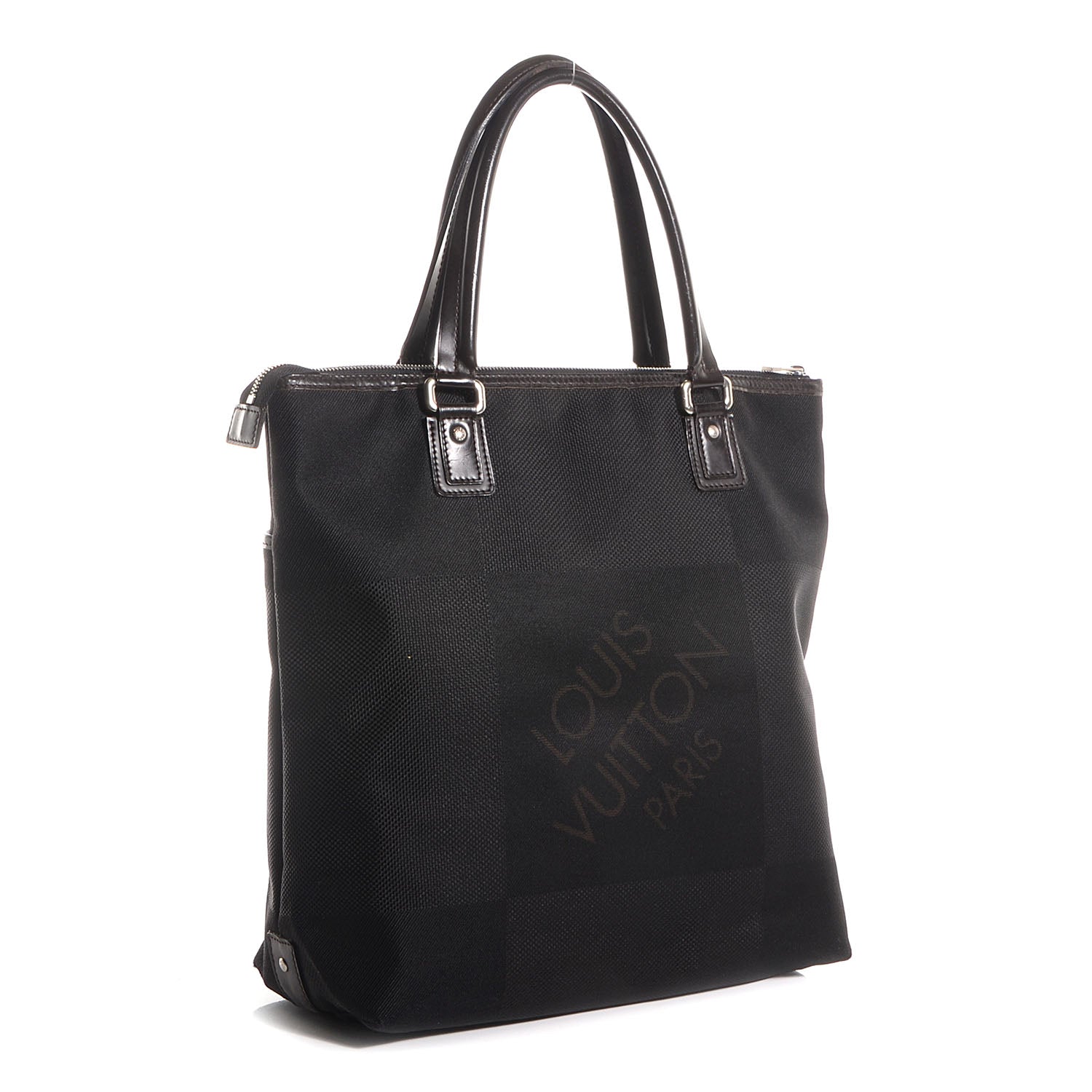Louis Vuitton Damier Geant Cougar Tote Black 3 of 7
