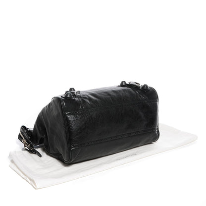 Balenciaga Agneau Giant Brogues Hardware Velo Velo Black 4 of 15