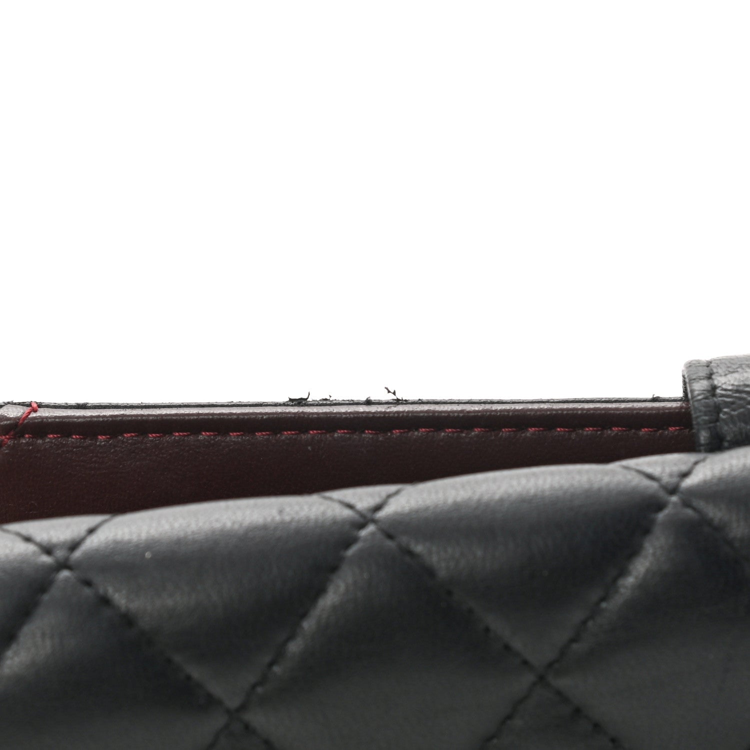 Chanel Lambskin Quilted Long Flap Wallet Black 17 of 19