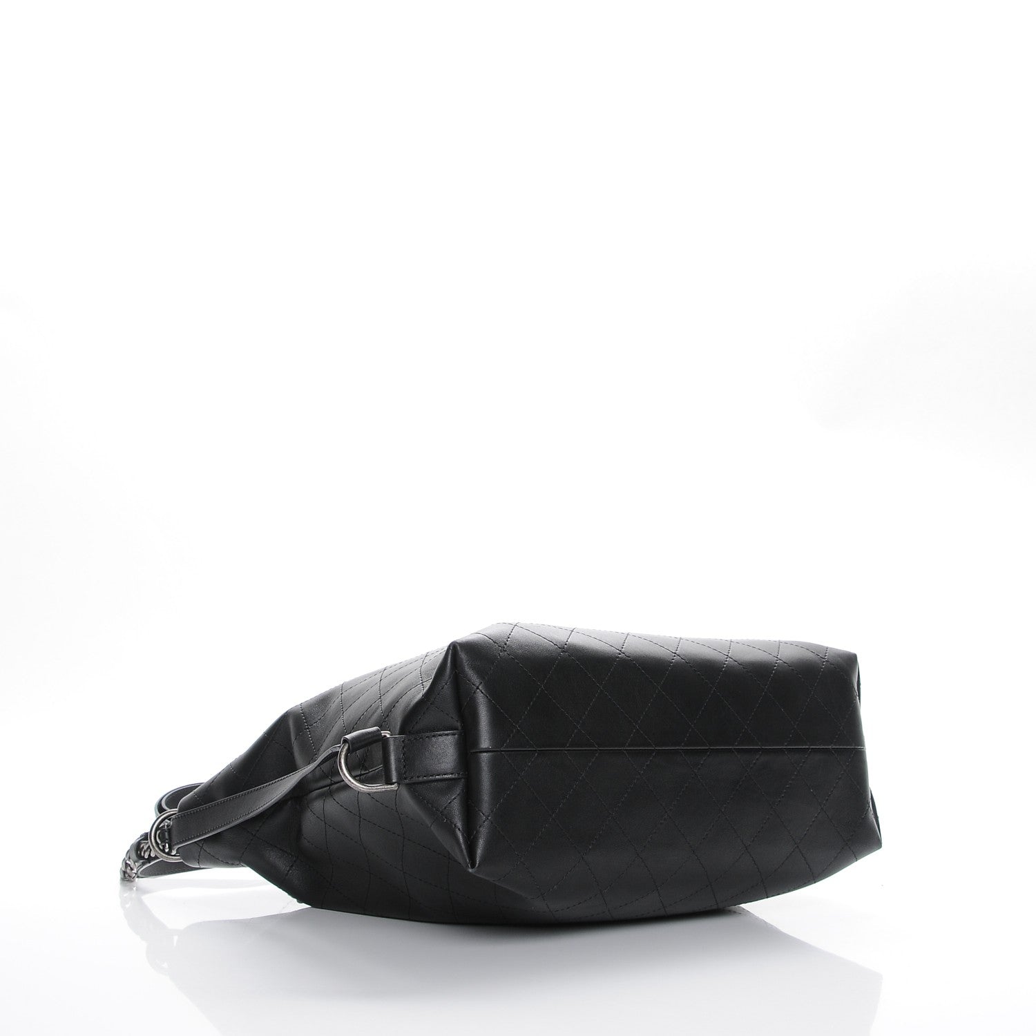 Chanel Calfskin Stitched Large Hobo Black 3 of 10