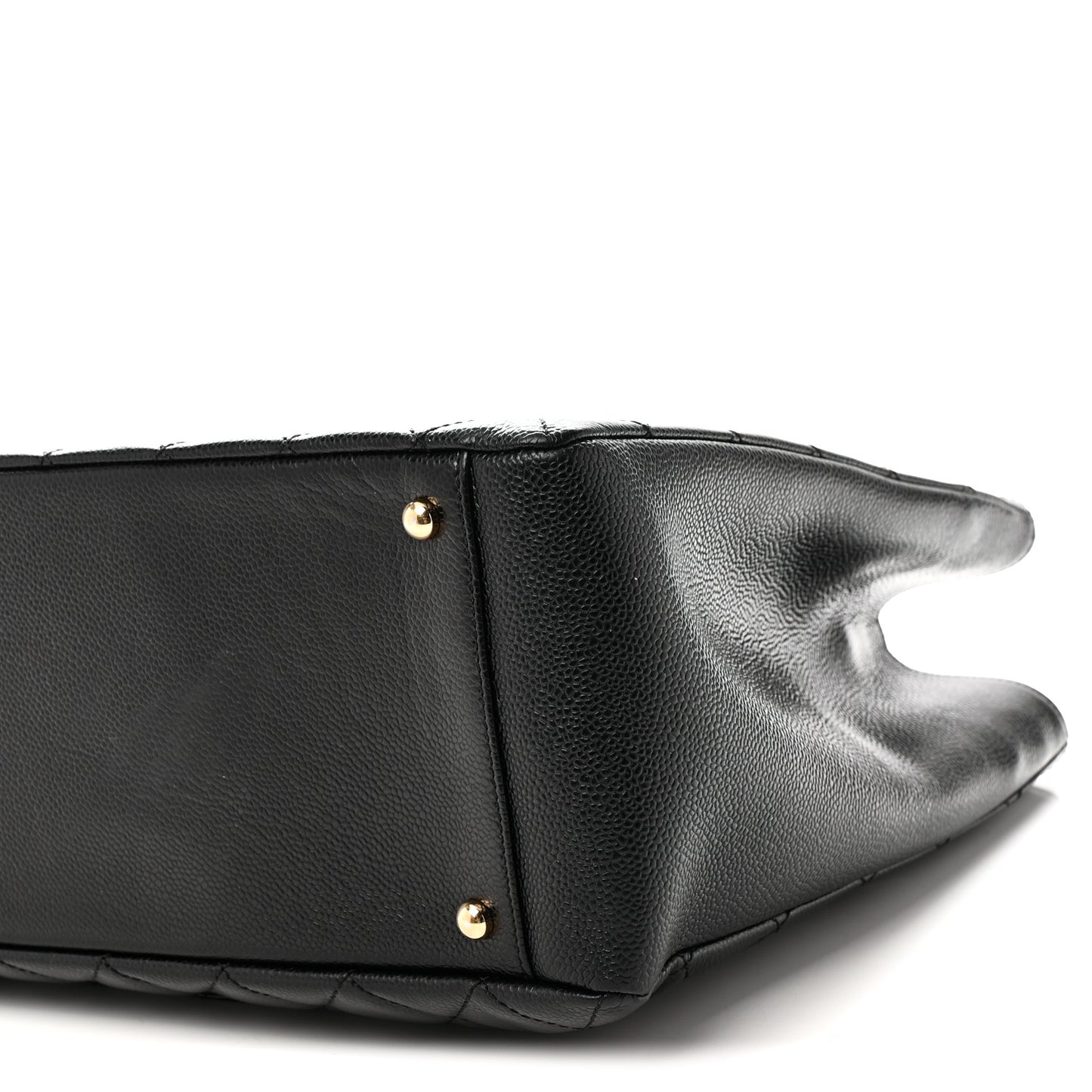 Caviar Quilted XL Grand Shopping Tote GST Black