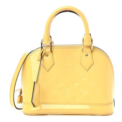 Louis Vuitton Vernis Alma BB Citrine 1 of 8