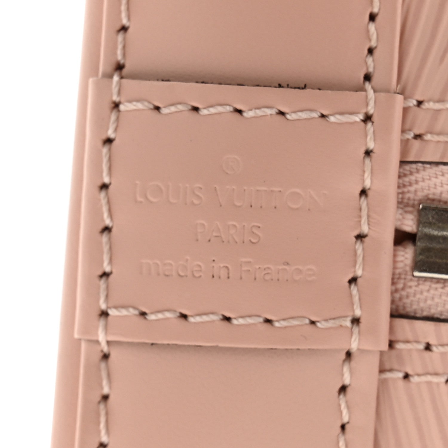 Louis Vuitton Epi Alma BB Rose Ballerine 7 of 11