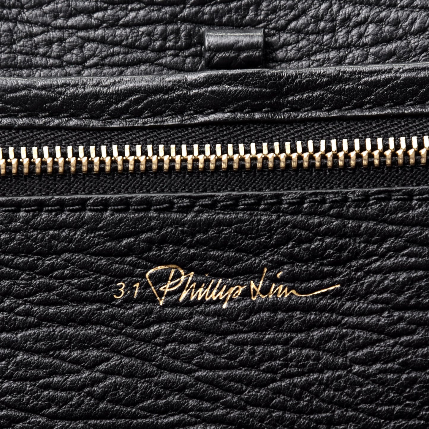 Textured Calfskin Medium Pashli Satchel Black