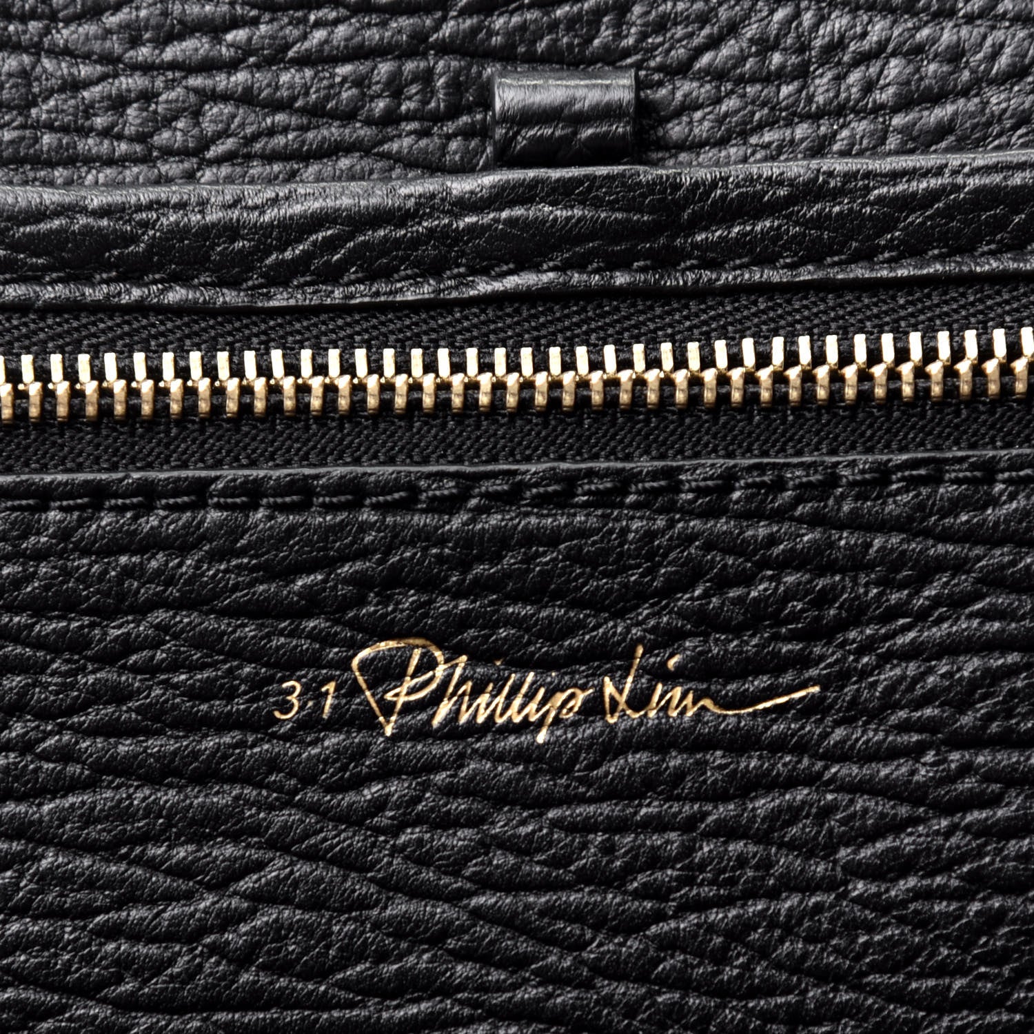 3.1 Phillip Lim Textured Calfskin Medium Pashli Satchel Black 7 of 10