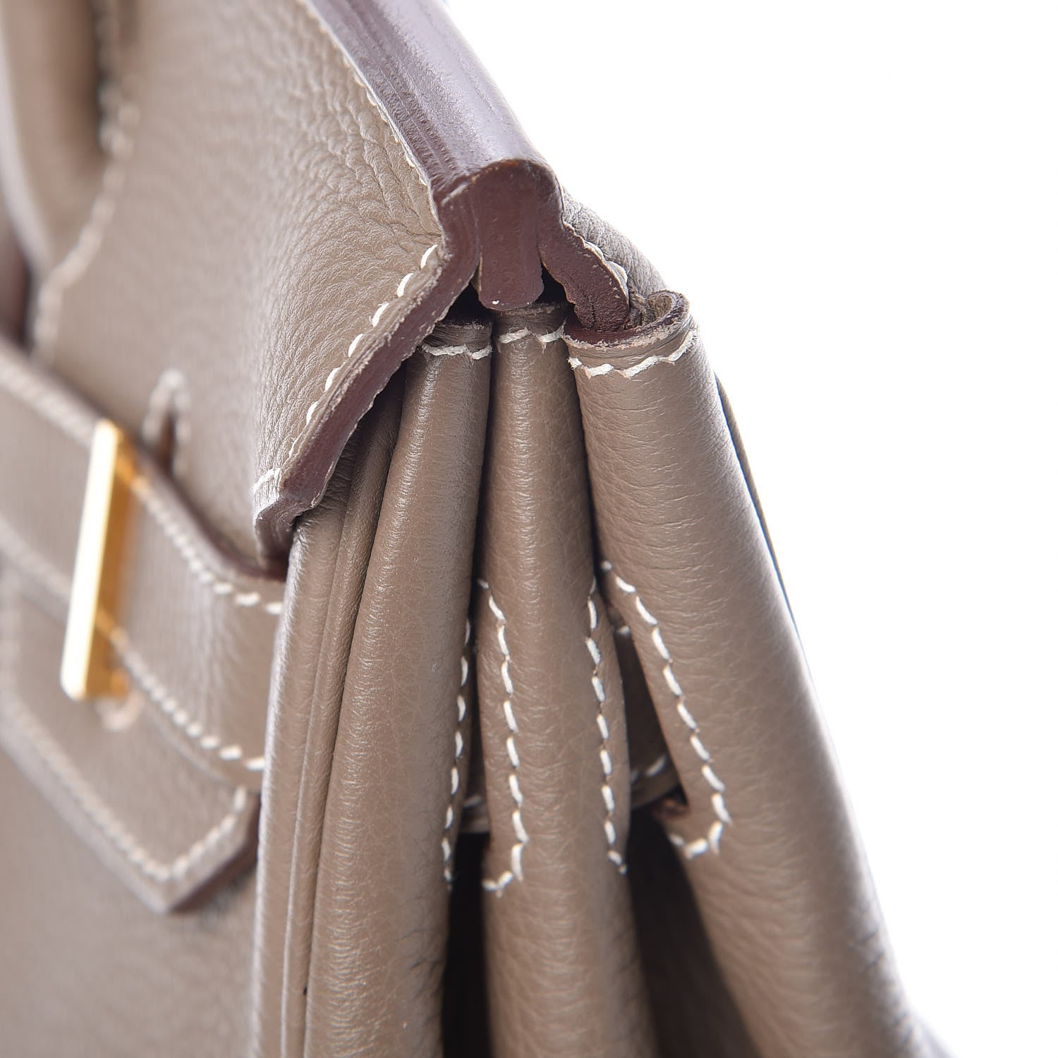 Hermes Togo Birkin 30 Etoupe 36 of 38