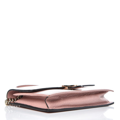 Gucci Dollar Calfskin Interlocking G Chain Wallet Soft Pink 4 of 10