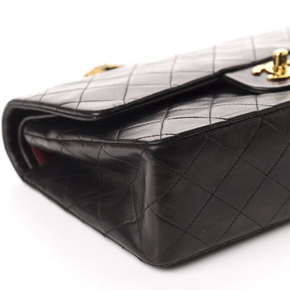 Chanel Lambskin Quilted Medium Double Flap Black 6 of 11