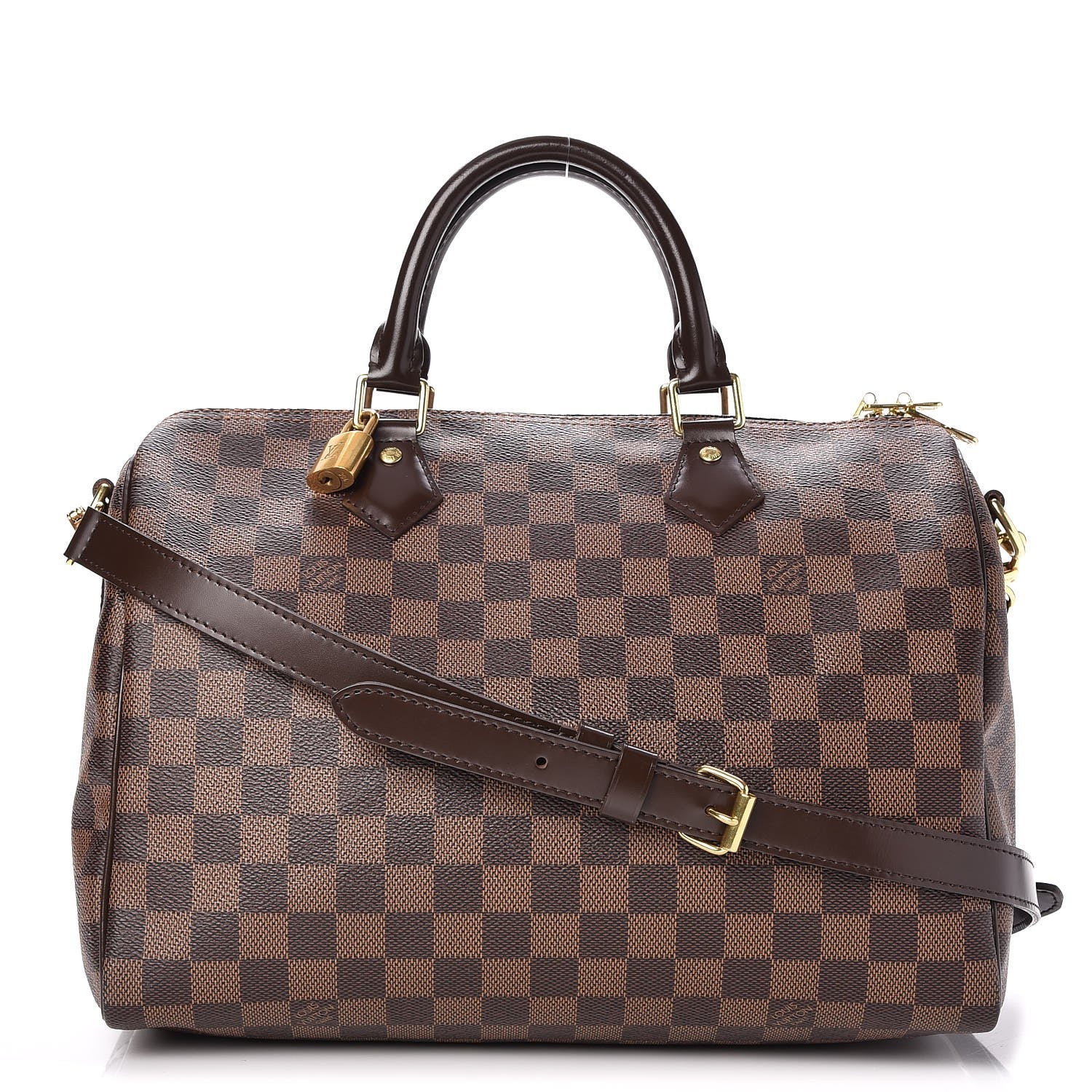 Louis Vuitton Damier Ebene Speedy Bandouliere 30 1 of 8