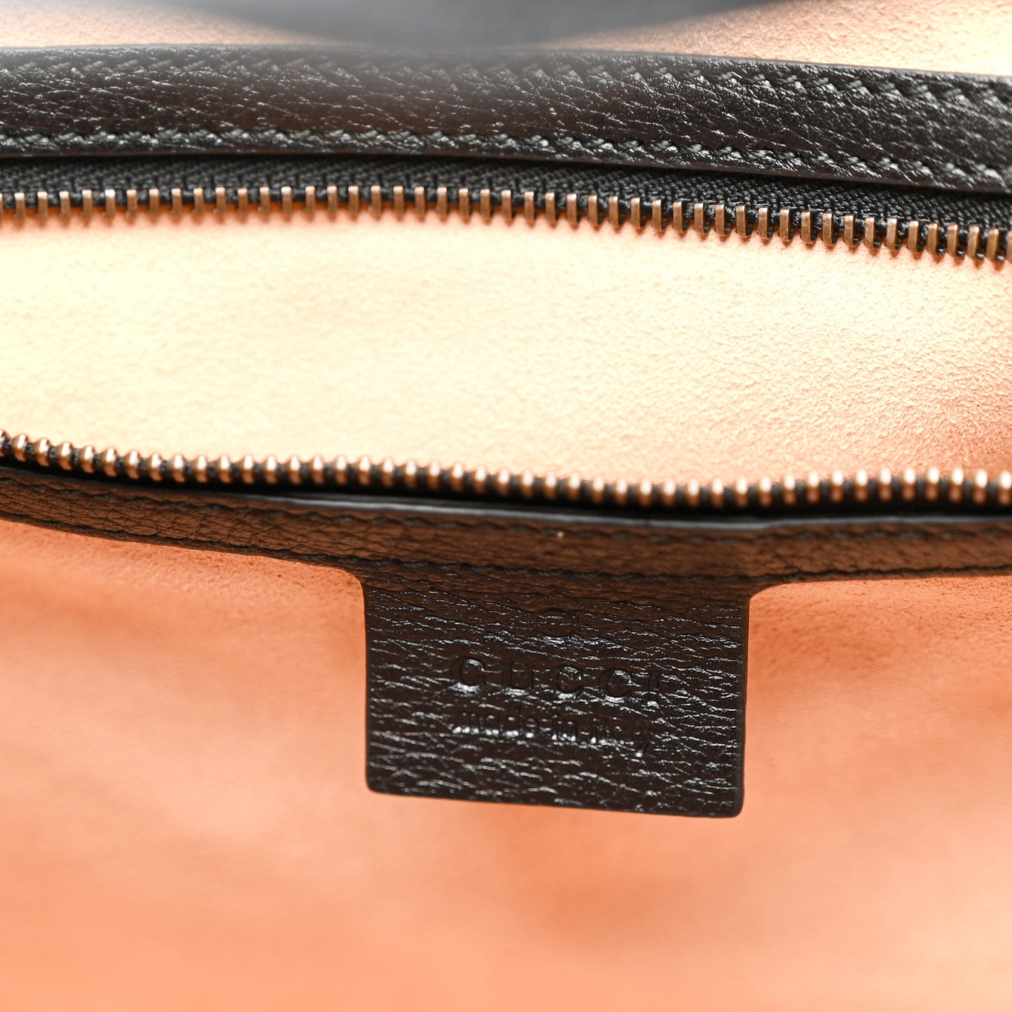 Grained Calfskin Web Crystal Butterfly Stripe Large Totem Top Handle Bag Black