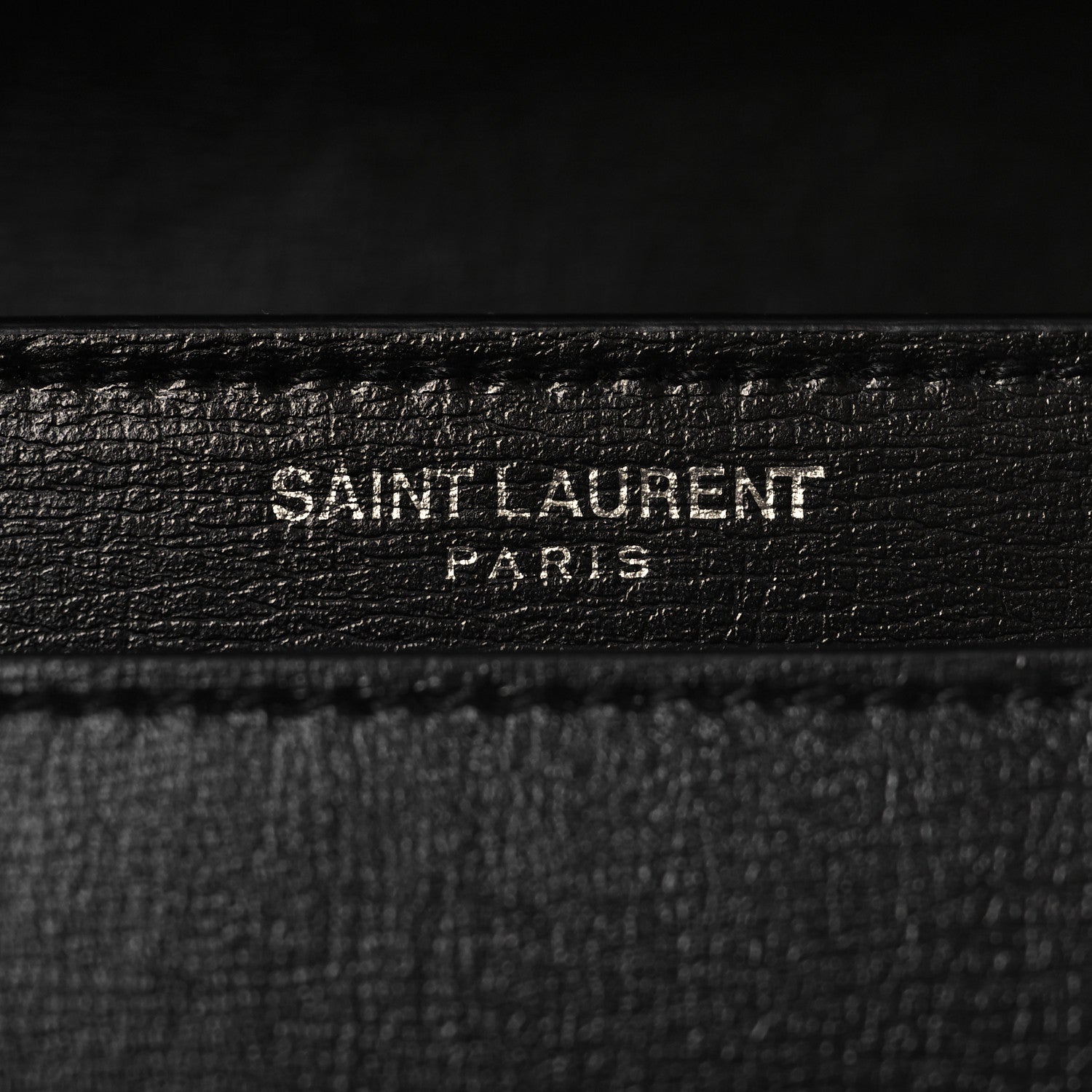 Saint Laurent Calfskin Medium Monogram Sunset Black 7 of 12