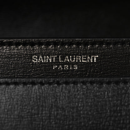 Saint Laurent Calfskin Medium Monogram Sunset Black 7 of 12