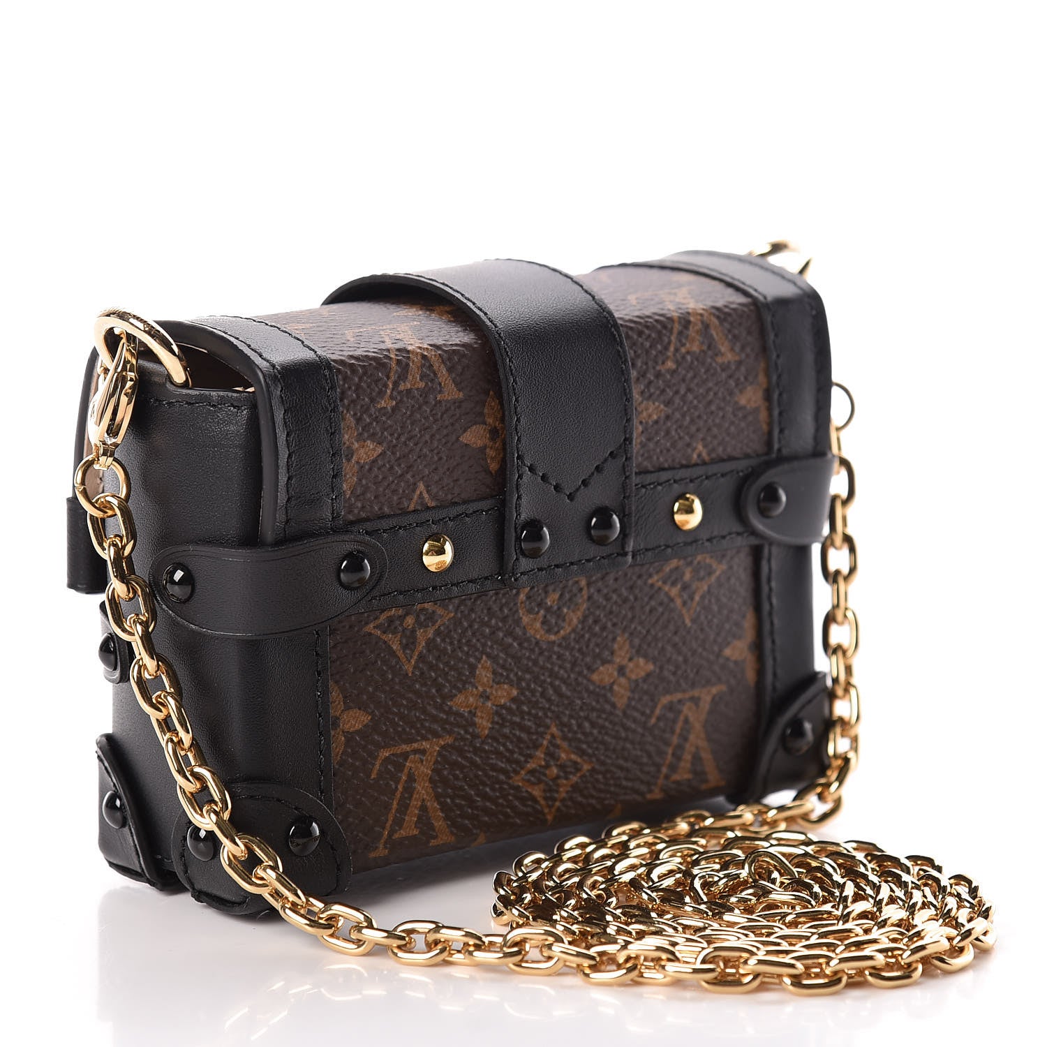 Louis Vuitton Monogram Essential Trunk NM Black 3 of 8
