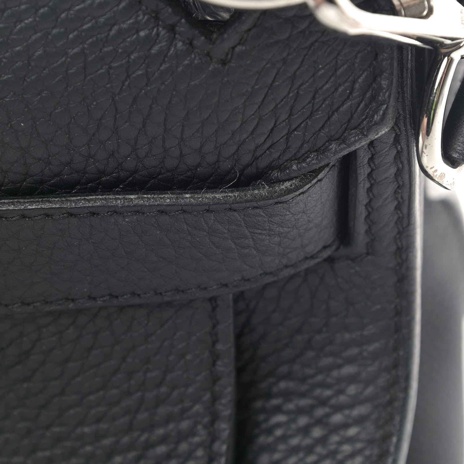 Hermes Taurillon Clemence Jypsiere 34 Black 11 of 11