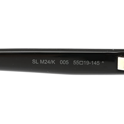 Saint Laurent Oversize Square Acetate SLM24K Sunglasses Black 6 of 7