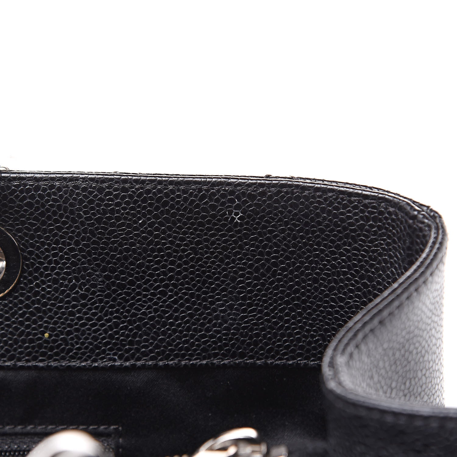 Chanel Caviar Quilted XL Grand Shopping Tote GST Black 13 of 18