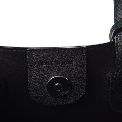 Christian Dior Grained Calfskin Small Blossom Tote Black 7 of 10