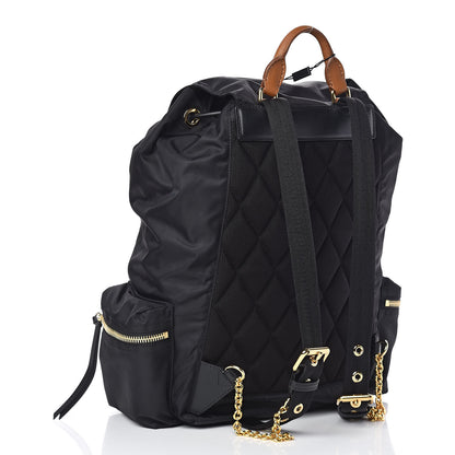 Burberry Nylon Large Rucksack Backpack Black 3 of 10
