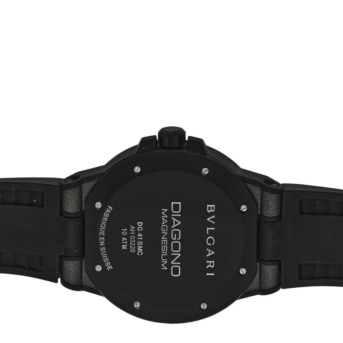 Ceramic Rubber 41mm Diagono Magnesium Automatic Watch Grey