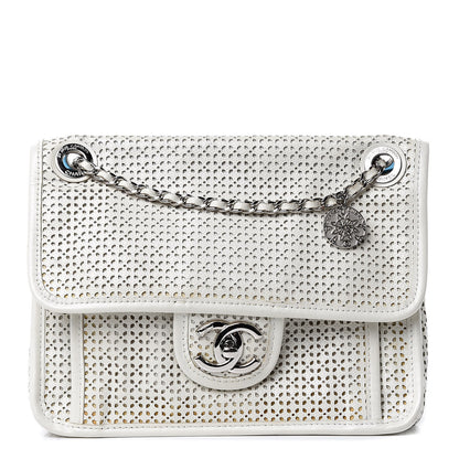 Chanel Perforated Calfskin Small Up In The Air Flap Ivory 1 of 17