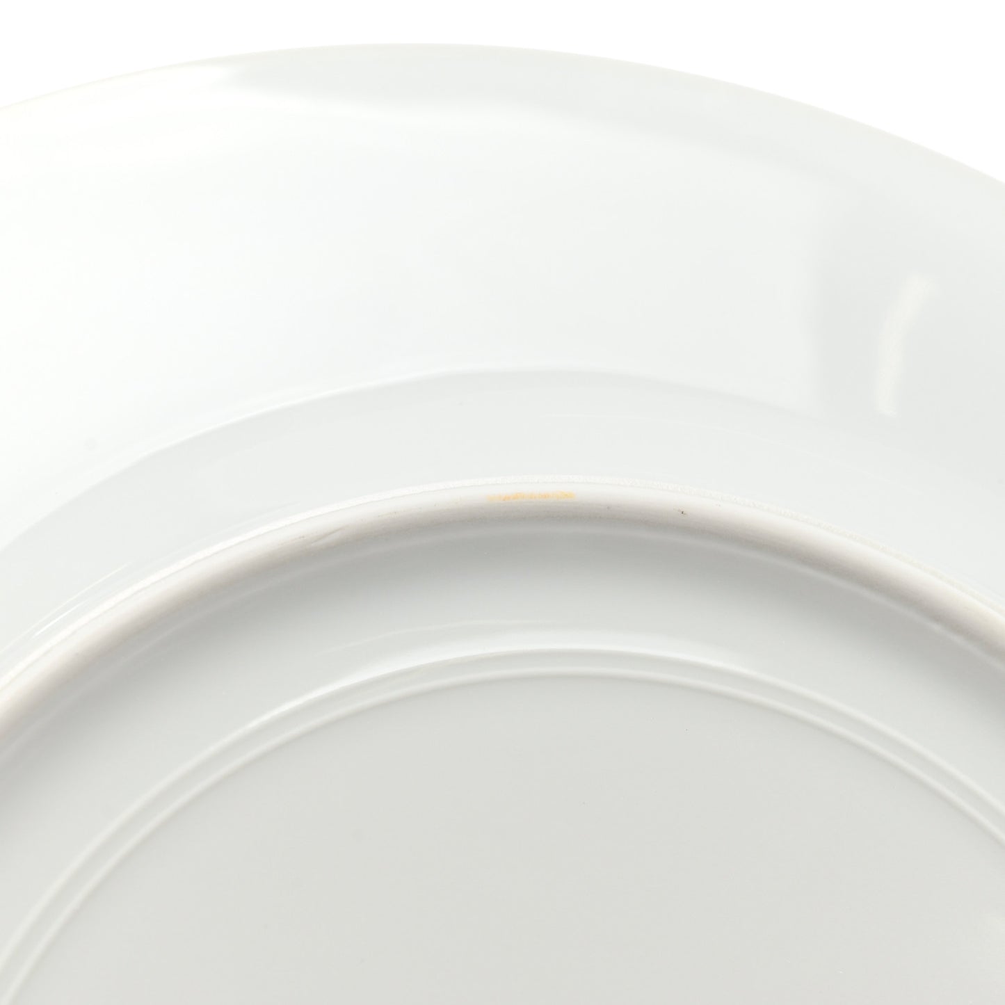 Porcelain Mosaique Au 24 Platine Presentation Plate Set of 2 Gold