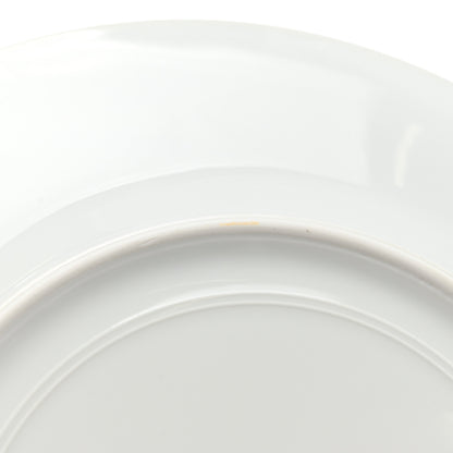 Hermes Porcelain Mosaique Au 24 Platine Presentation Plate Set of 2 Gold 9 of 10