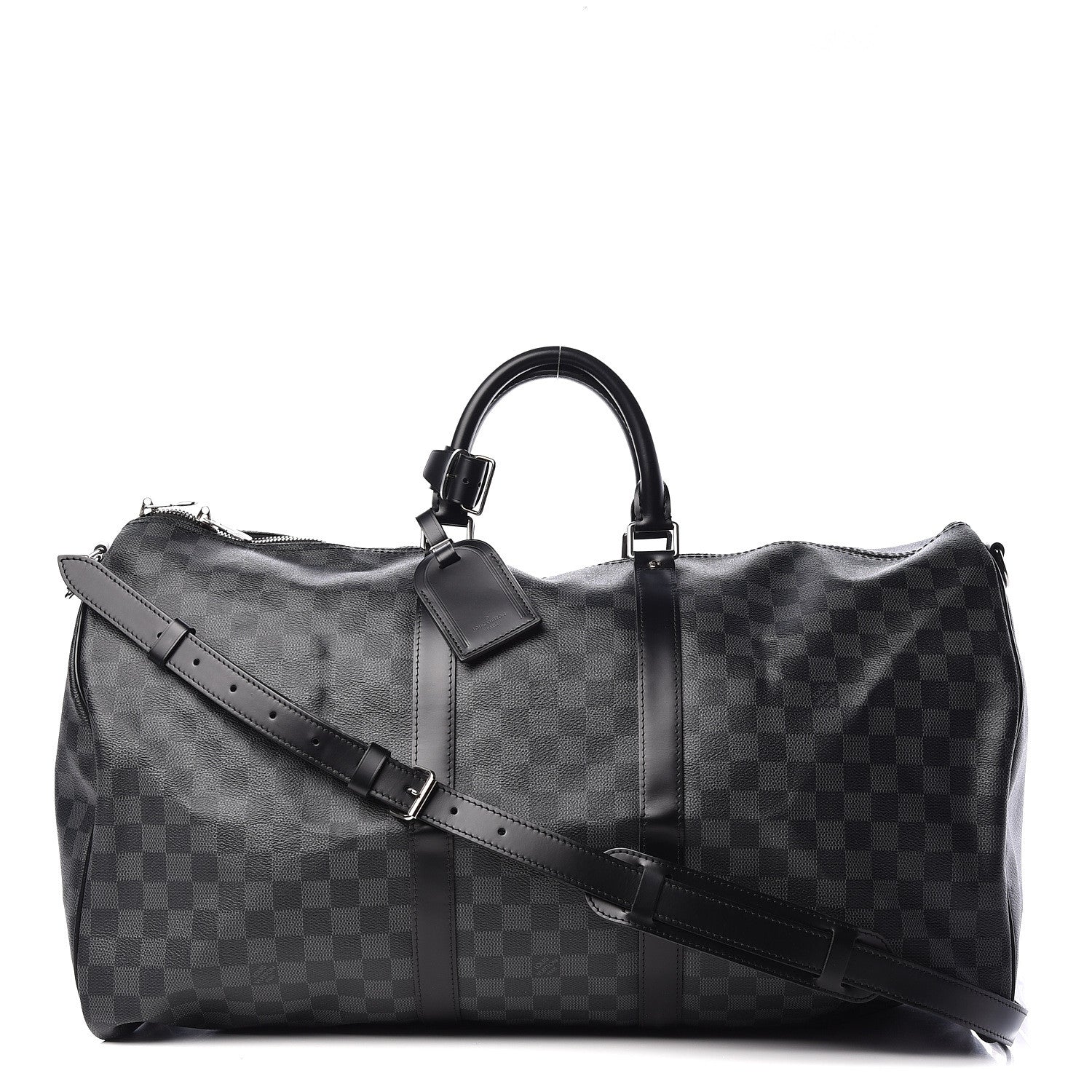 Louis Vuitton Damier Graphite Keepall Bandouliere 55 1 of 10