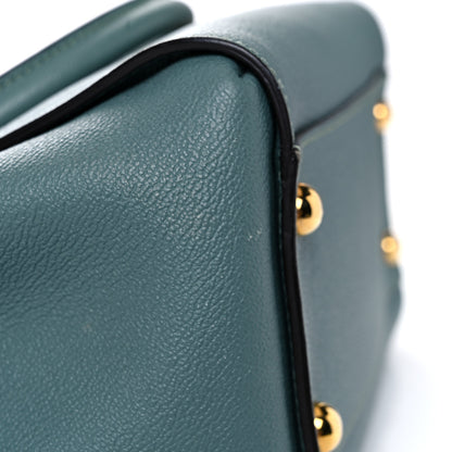 Burberry Soft Grain Calfskin Medium Buckle Tote Celadon Blue 17 of 21