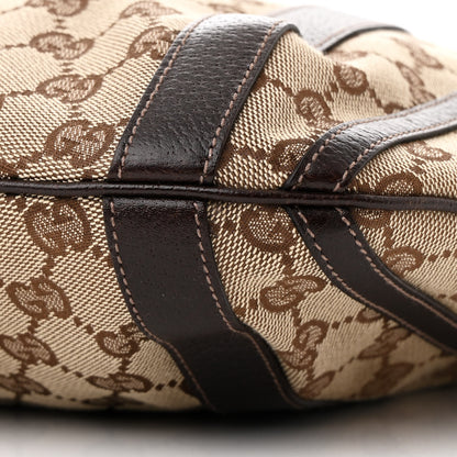 Gucci Monogram Medium Abbey Convertible Tote Dark Brown 10 of 10