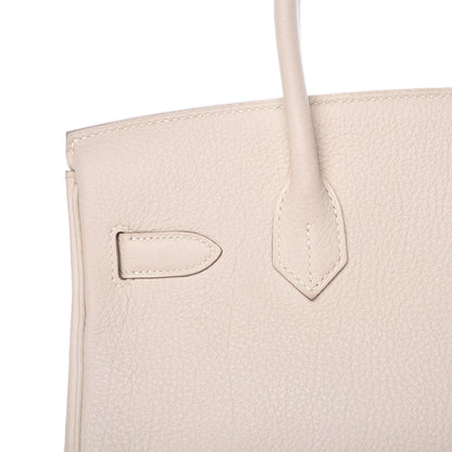 Hermes Togo Birkin 30 Craie 28 of 31