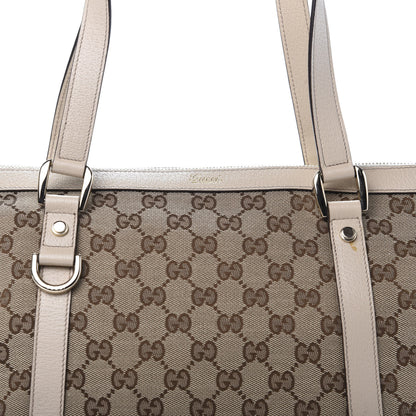 Gucci Monogram Abbey Medium Tote Off White 11 of 11
