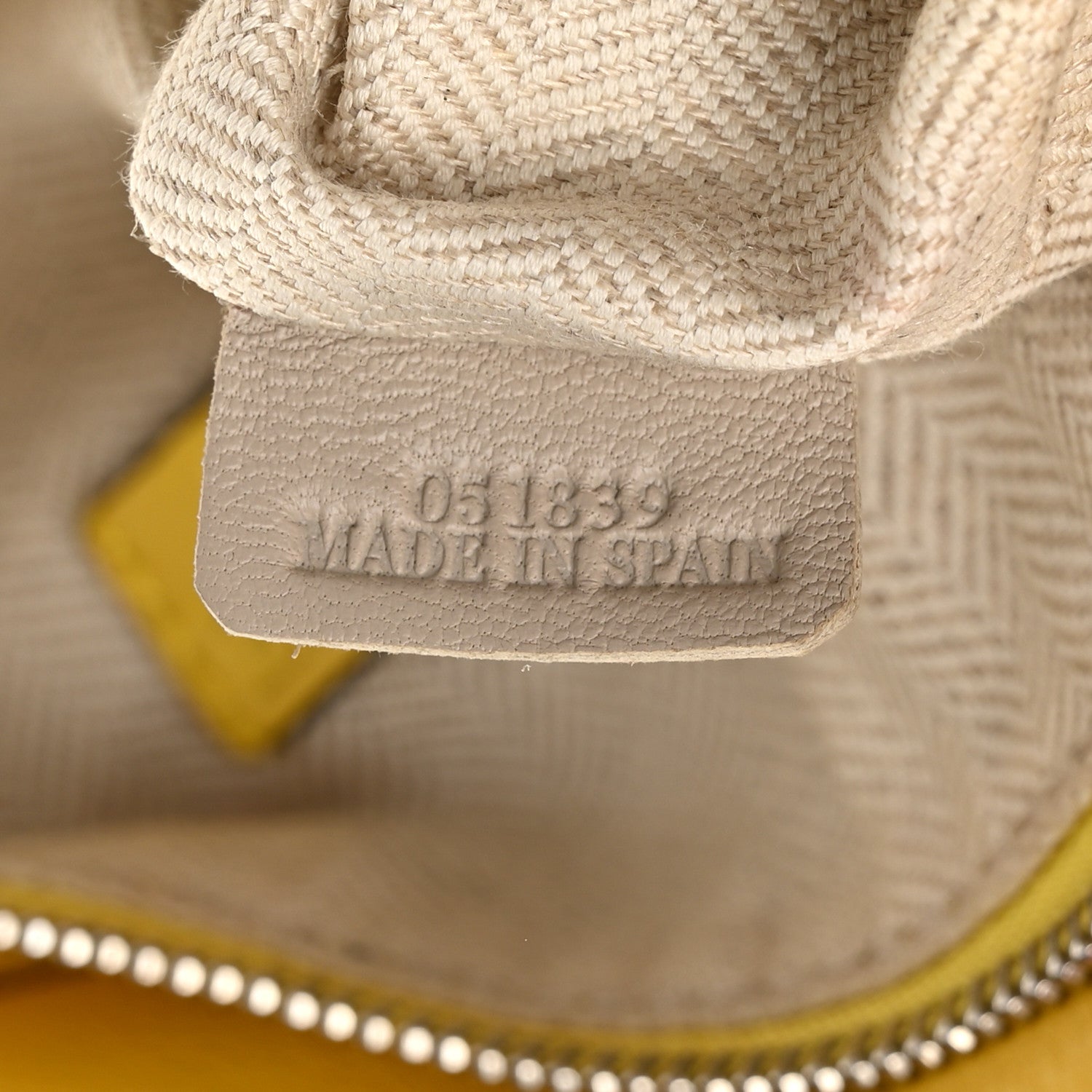 Loewe Calfskin Mini Puzzle Bag Yellow 7 of 11