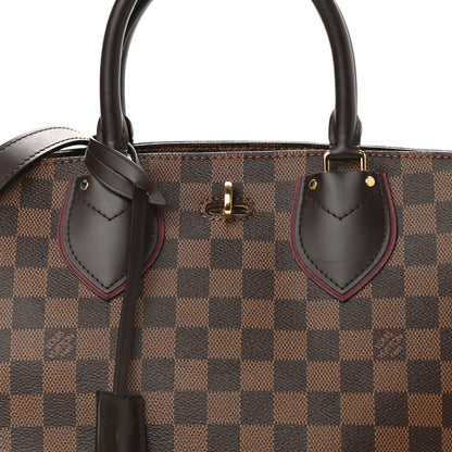Louis Vuitton Cuir Taurillon Damier Ebene Normandy Bordeaux 10 of 13