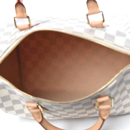 Louis Vuitton Damier Azur Speedy 30 6 of 15