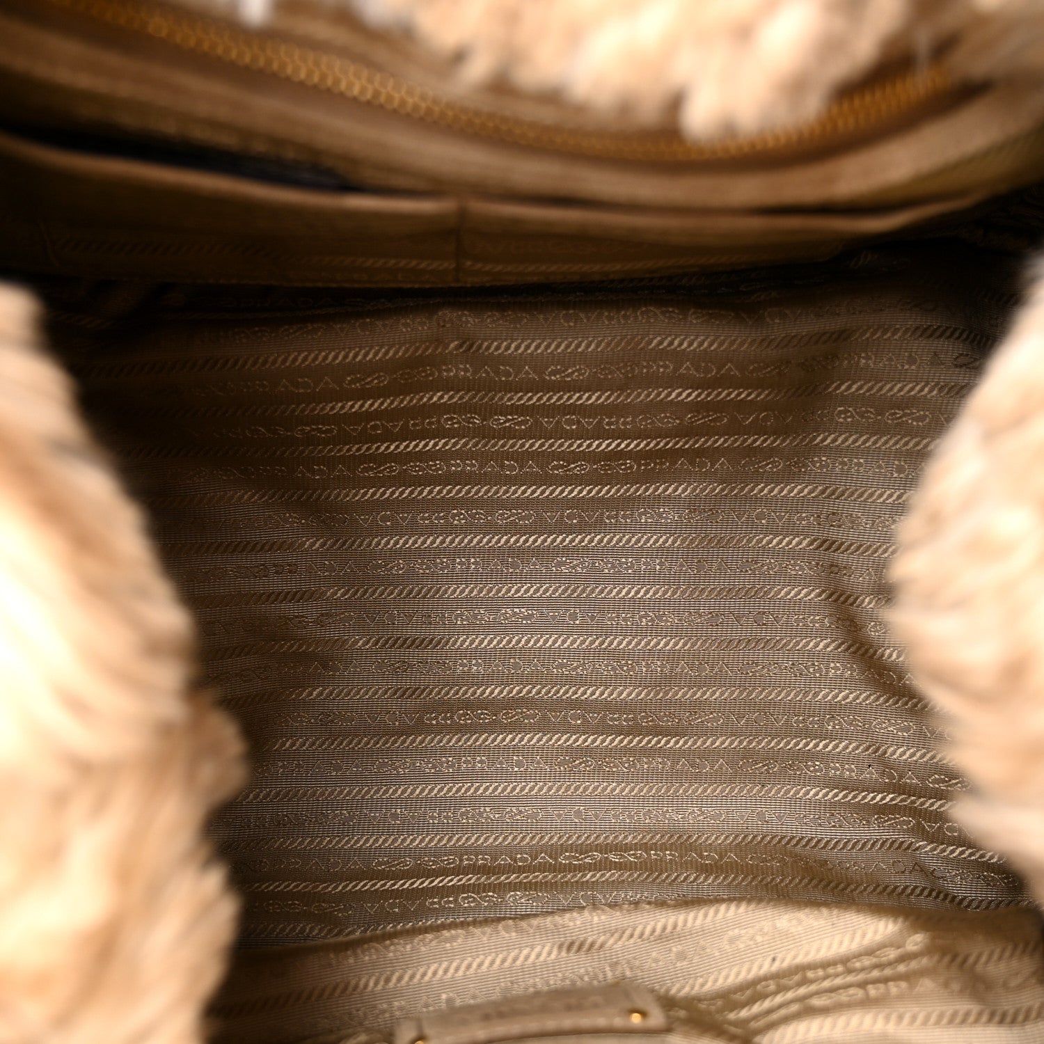 Prada Denim Eco Lapin Logo Tote Avio Cipria 4 of 11
