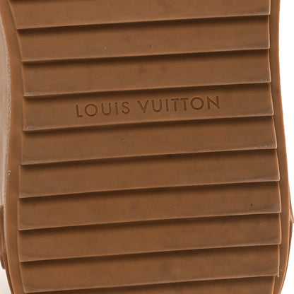 Louis Vuitton Suede Calfskin Shearling Snowdrop Flat Ankle Boot 36.5 Cognac 7 of 10