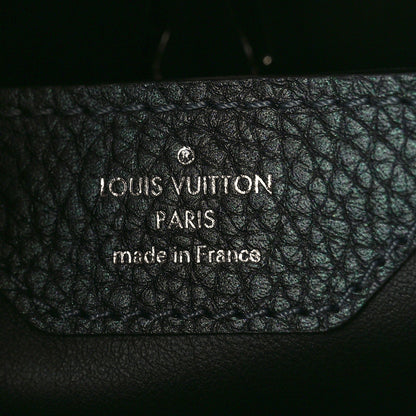 Louis Vuitton Taurillon Capucines BB Scarabeo Iridescent Black 6 of 8