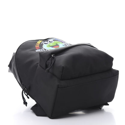 Balenciaga Nylon Embroidered You Are The World Explorer Backpack S Black 3 of 9
