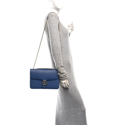 Gucci Dollar Calfskin Interlocking G Shoulder Bag Caspian 2 of 11