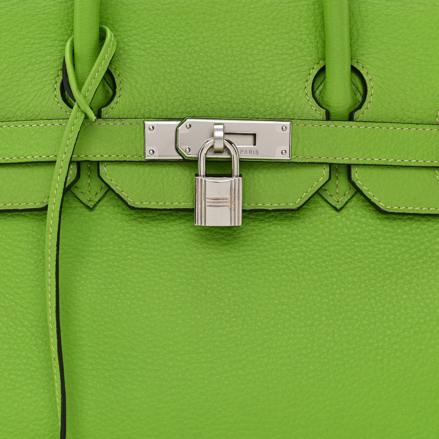 Togo Birkin 35 Vert Cru