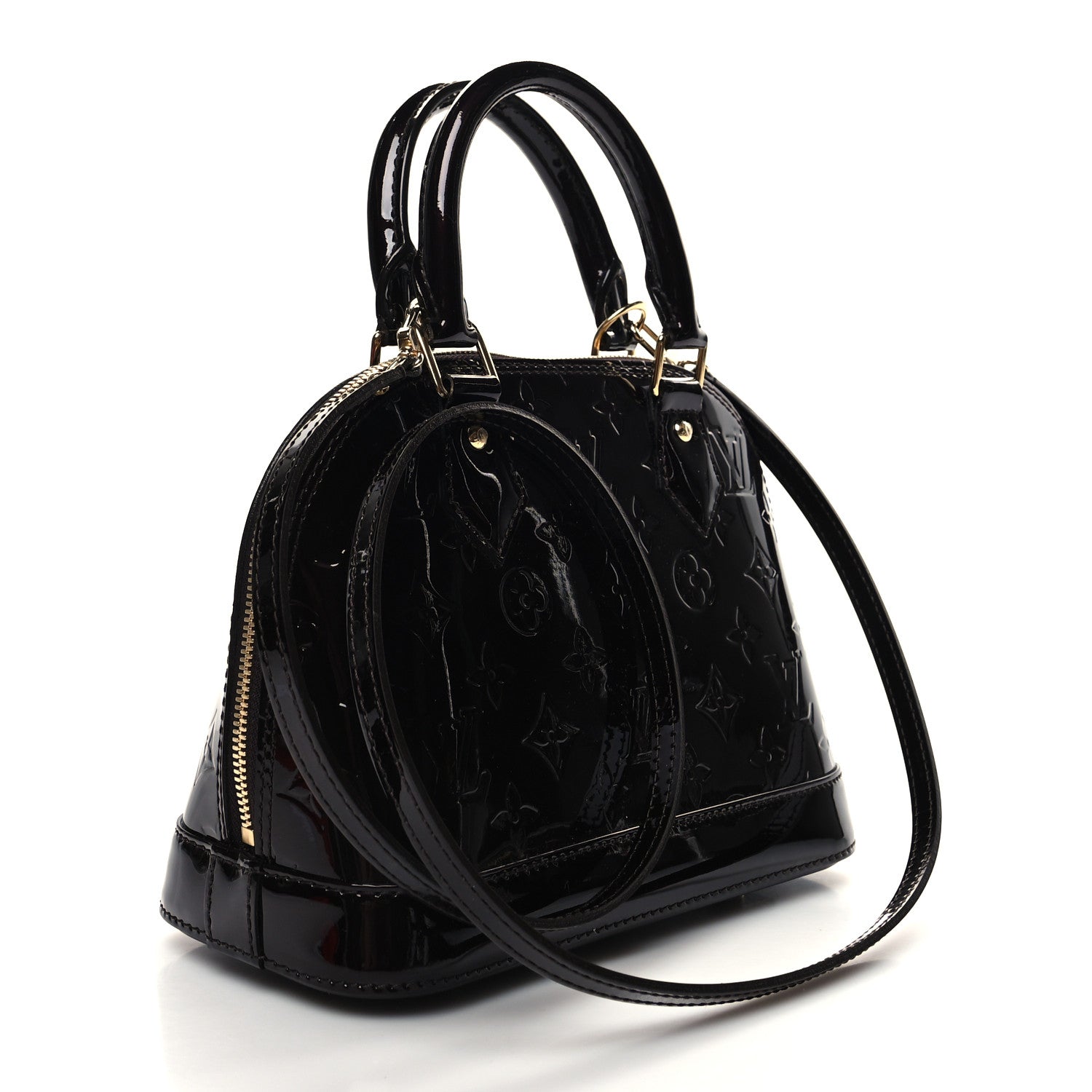 Louis Vuitton Vernis Alma BB Amarante 3 of 9