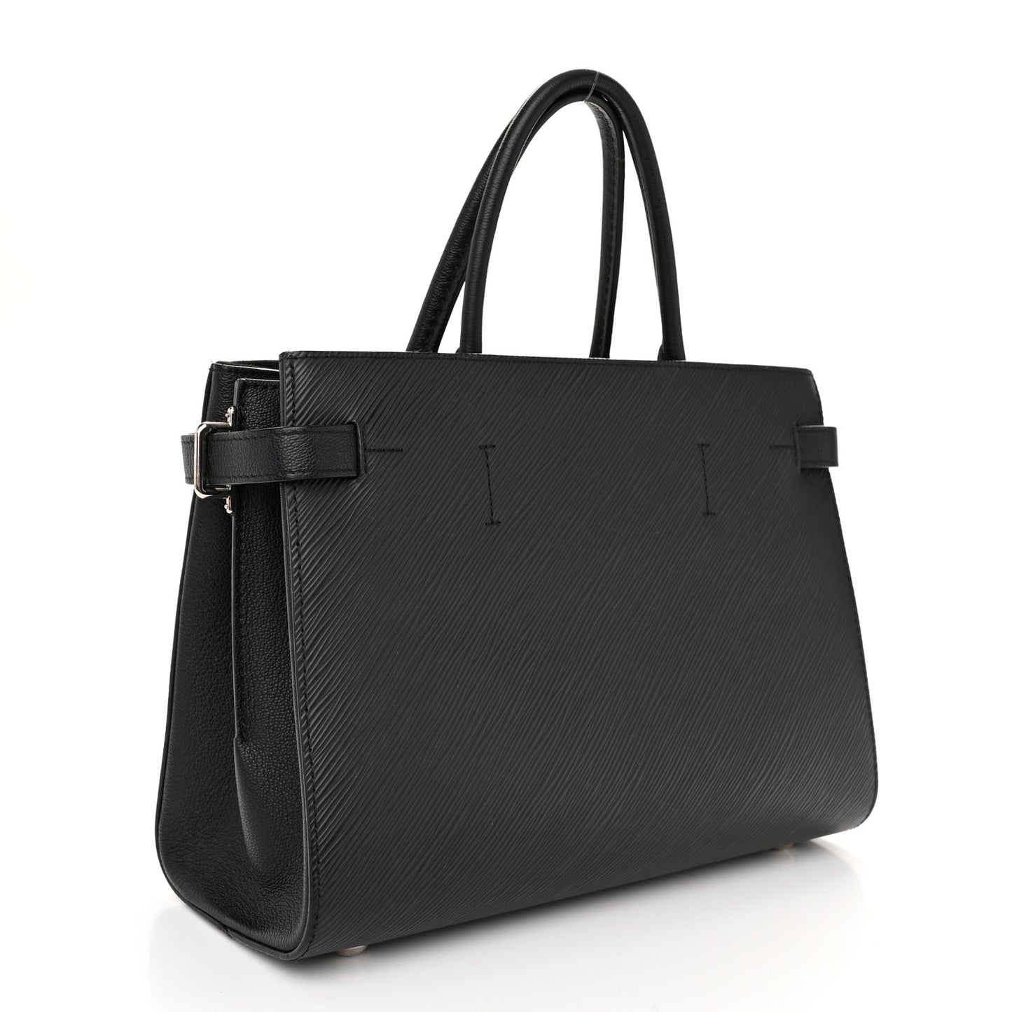 Epi Twist Tote Black