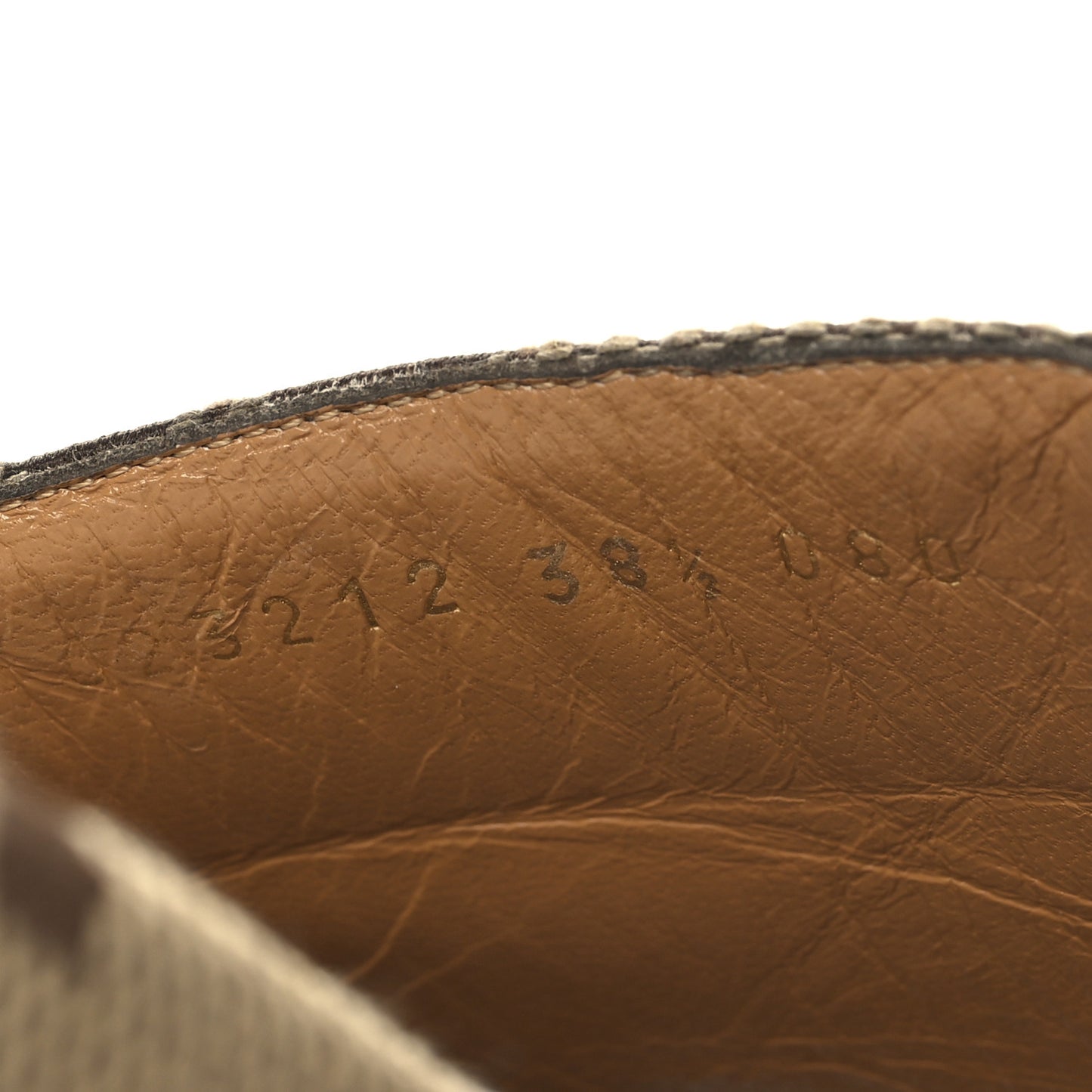 Monogram Maxi GG Angelina Platform 55mm Slide Sandals 38.5 Camel Ebony